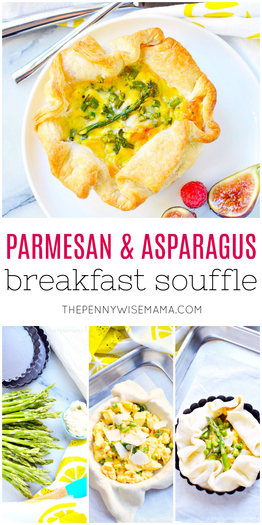 Easy Parmesan & Asparagus Breakfast Souffle The PennyWiseMama