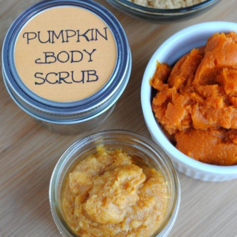 Homemade Pumpkin Body Scrub