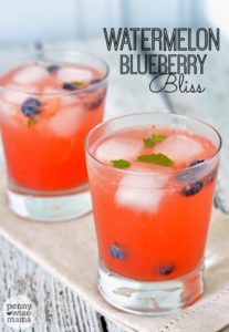 Watermelon Blueberry Bliss – A Refreshing Drink for Summer – The ...