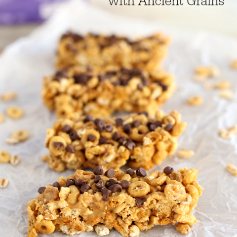 Yummy No-Bake Cereal Bars with Ancient Grains