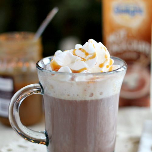 Salted Caramel Hot Chocolate The PennyWiseMama