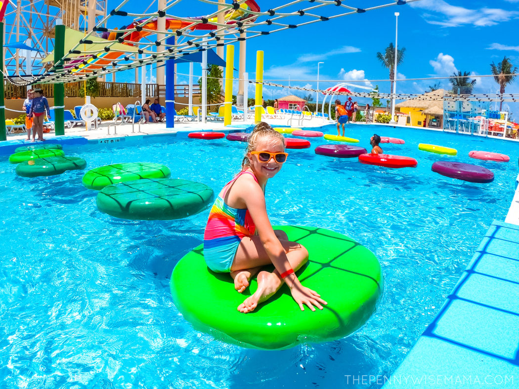 Having Fun at Oasis Lagoon at Perfect Day at CocoCay