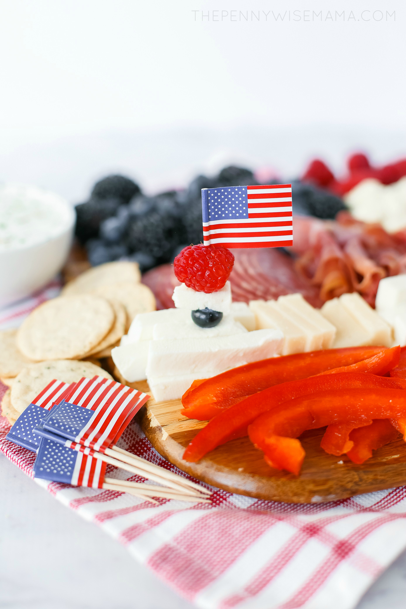 American Flag Appetizer