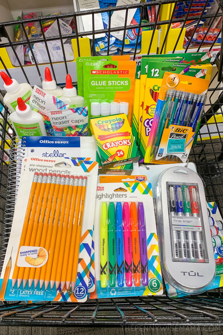 School Supply Shopping Made Easy with Office Depot – The PennyWiseMama