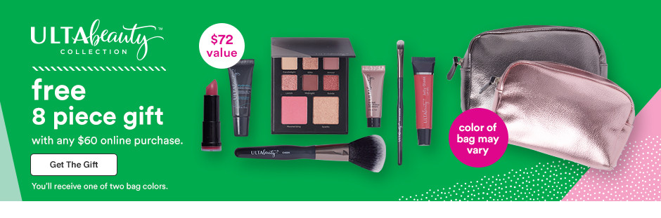 Ulta Black Friday Deal: Free 8 piece makeup bag