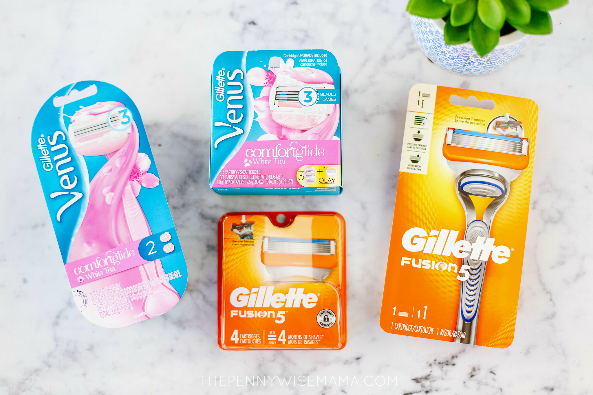 Gillette Fusion 5 and Venus Razor Coupons