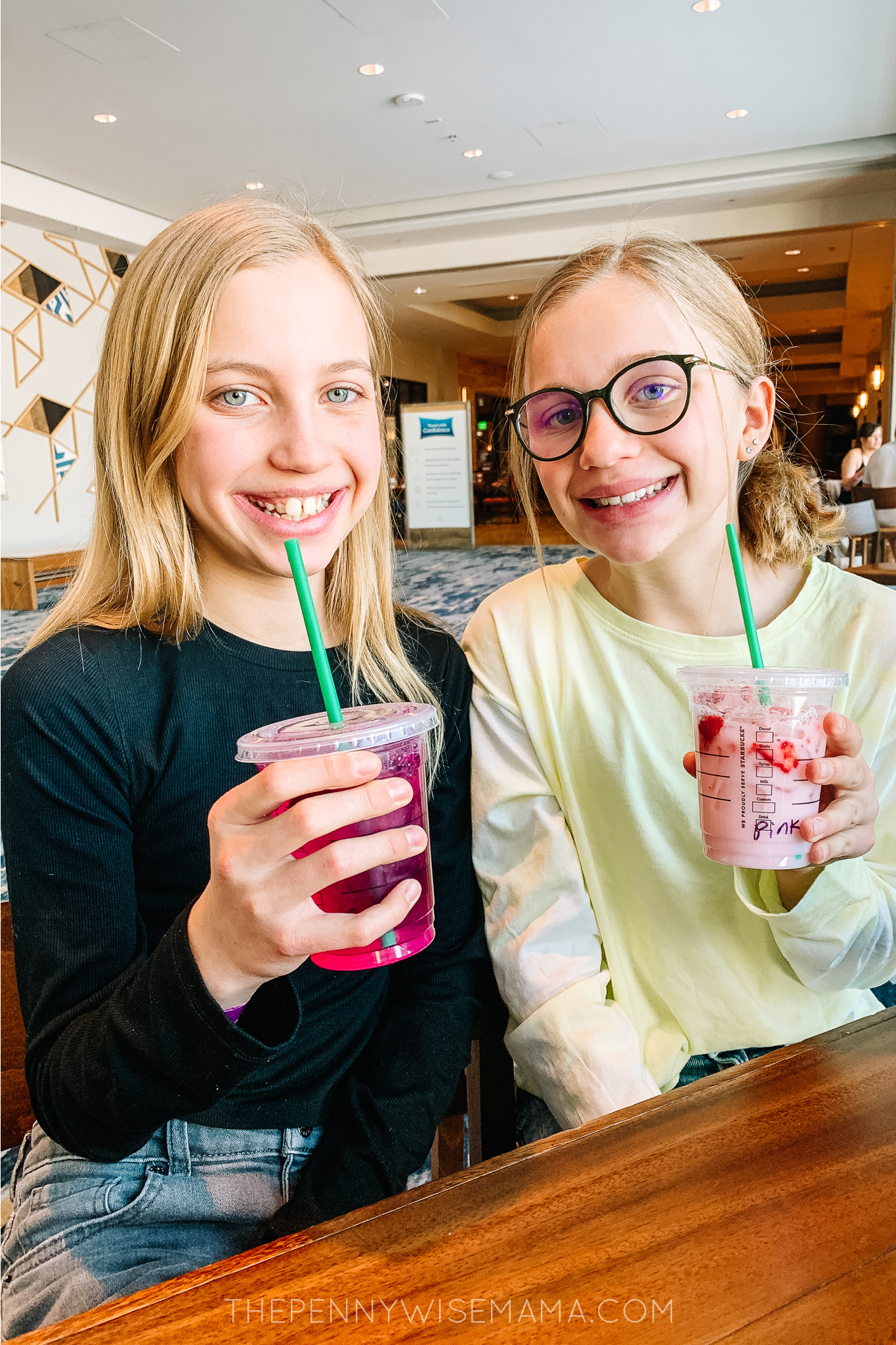 Starbucks Drinks from Gaylord Rockies Resort