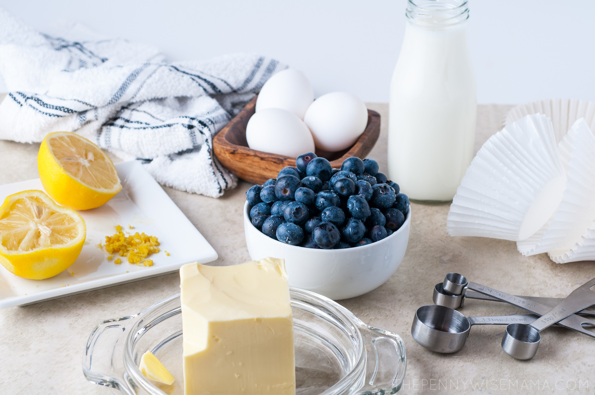 Lemon Blueberry Muffins Recipe