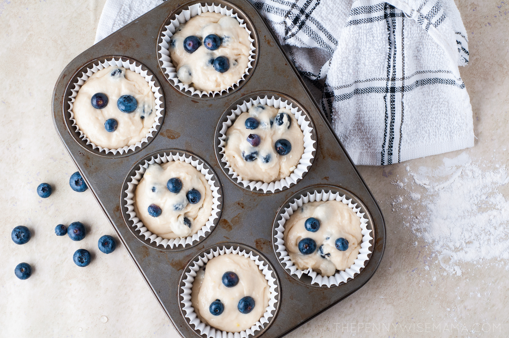 Jumbo Blueberry Muffins