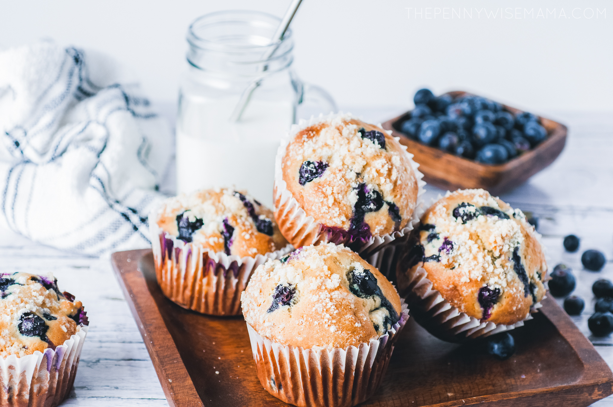 The BEST Lemon Blueberry Muffins - Sweetest Menu