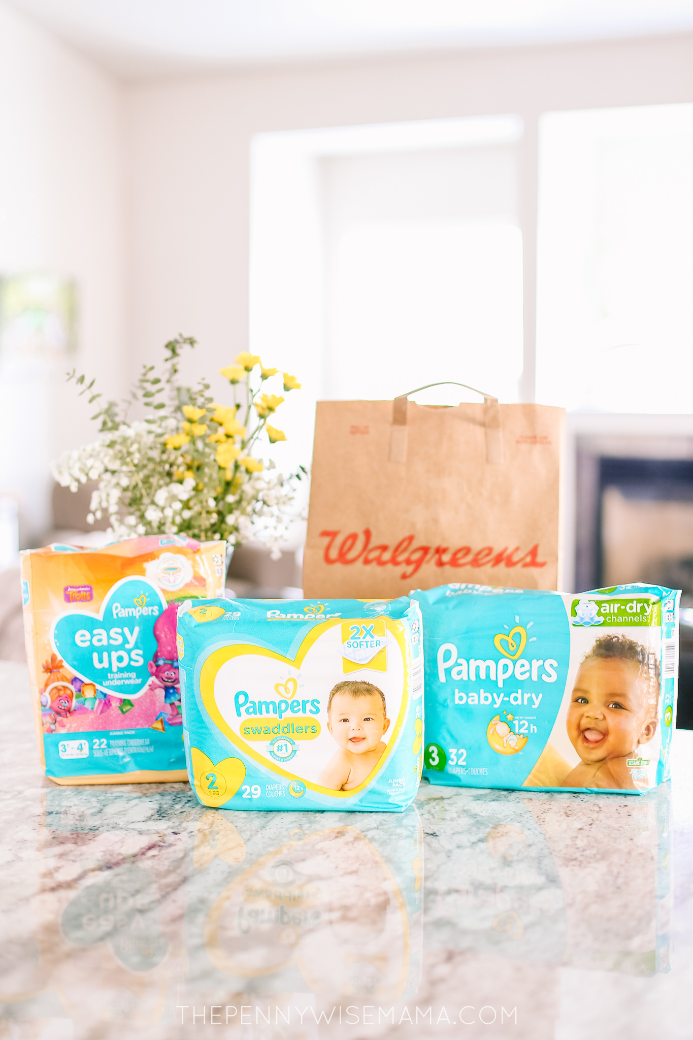Pampers Diapers Deal - UnderOnly $6 at Walgreens This Week!